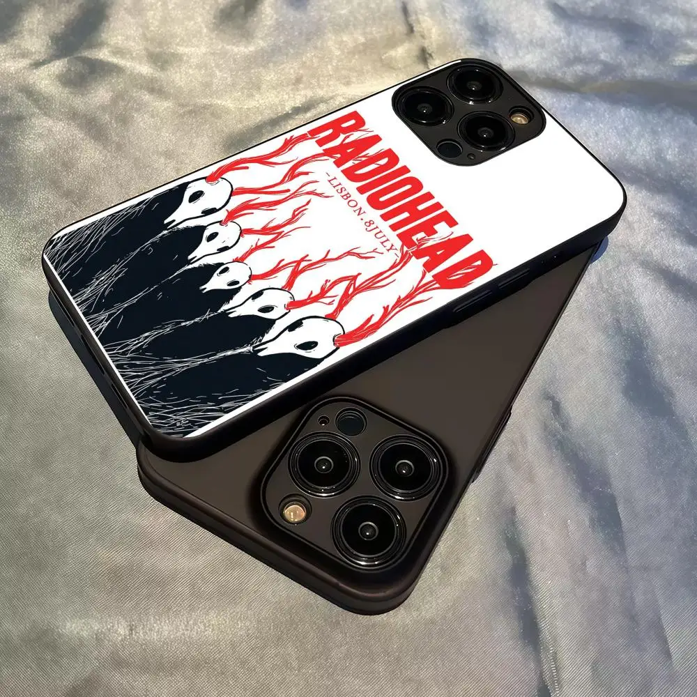 Funda de teléfono r-ráadiohead para Xiaomi Redmi Note 10 11 12 13 Pro Plus 5G, funda de silicona líquida a prueba de golpes TPU