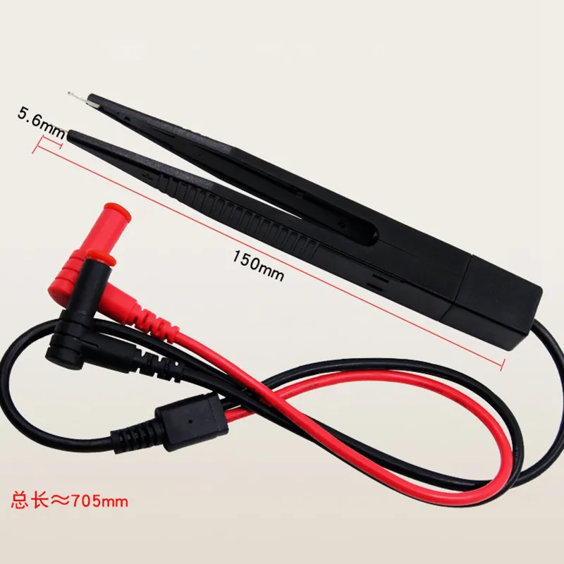 1PCS Meter Clip Probe For SMD Components Measurement AC 250V Resistor Capacitor