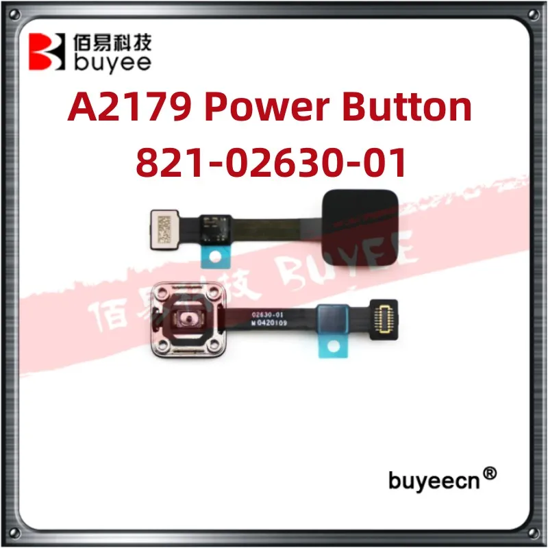 Original A2179 Touch ID Power Button 821-02630-01 For Macbook Air 13