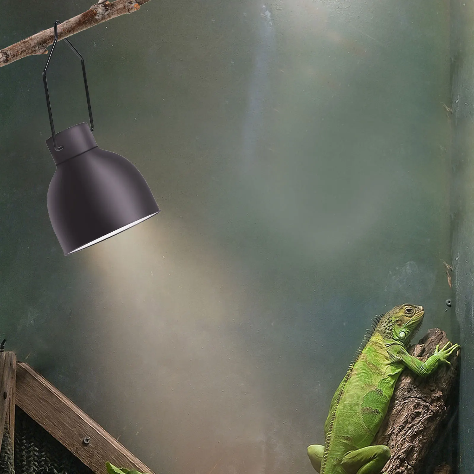 

10Pcs Reptile Lampshade Clips Iron Strong Lampshade Holders for 55-85inch Reptile Lamp Stable Fixing Clamps Crawling Pet Light