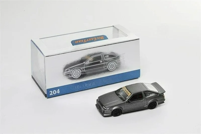 DCT 1:64 ليفين AE86 RWB أبيض-أسود دييكاست نموذج سيارة