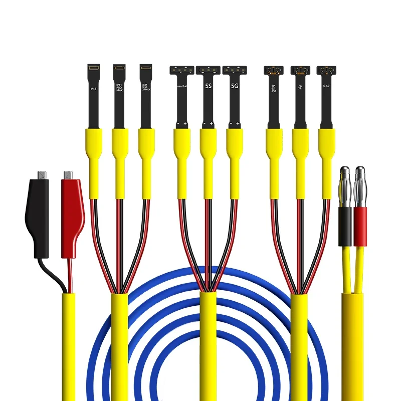 Mekanik kabel aktivasi daya bot IP9 Pro, untuk iPhone 5-12 Pro Max untuk Ipad Mini 1/2/3/4 DC kabel uji catu daya