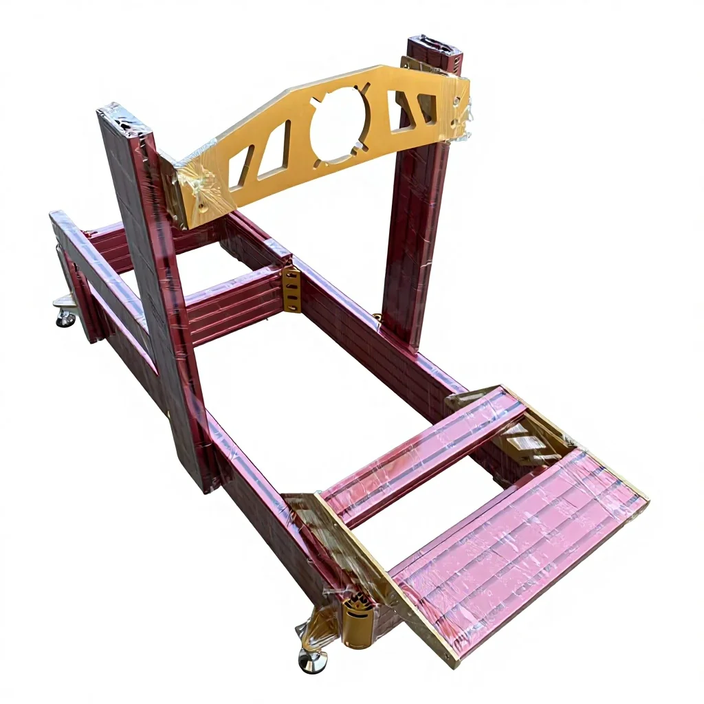 Heavy Duty 40160  China Red Sim Racing Cockpit 6000 Series Aluminum Profiles Realistic Driving Simulator Rig Simracing