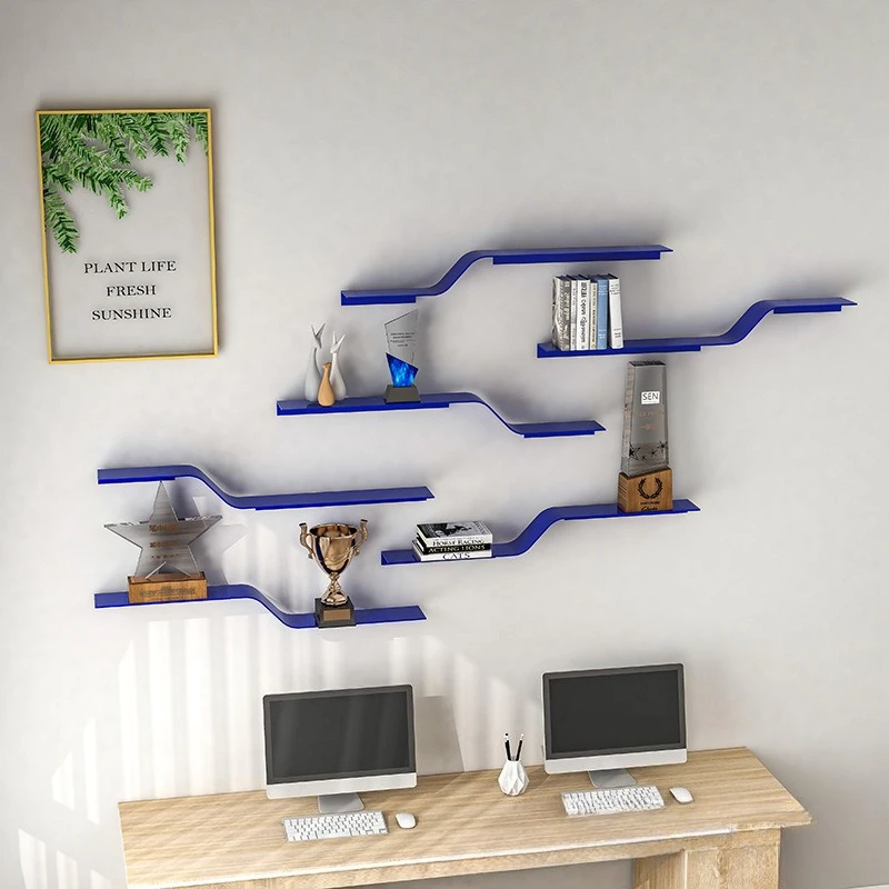 Wrought iron wall combination decorative frame TV sofa background wall wall hanging baffle dill pot frame