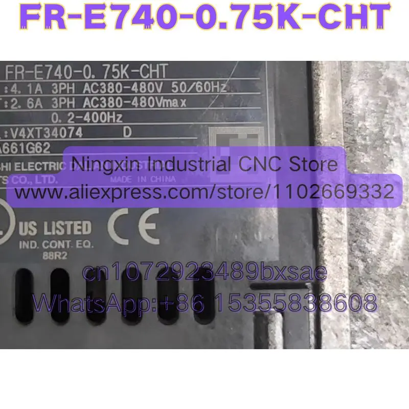 Used FR-E740-0.75K-CHT Function Intact