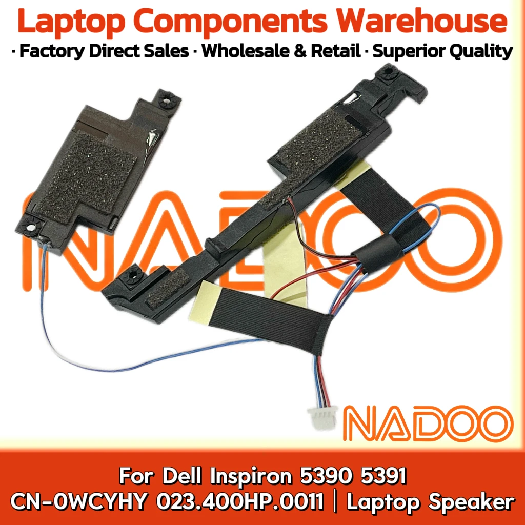

Новый оригинальный аудиодинамик для ноутбука Dell Inspiron 5390 5391 CN-0WCYHY 023.400HP.0011, встроенный динамик, аудиосистема.