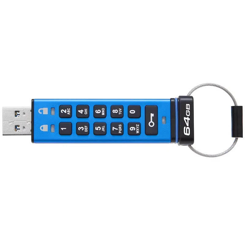 DT2000/IKKP200 Encrypted USB Flash Drive 64GB/128GB Micro USB & USB 3.1 Gen 1 OTG Pendrive 135MB/S Data Security Storage Device