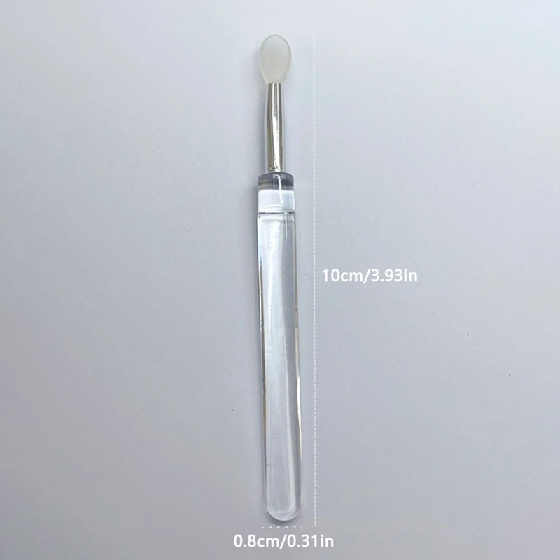 แปรงทาเล็บทำจากซิลิโคน3D แกะสลักภาพวาดด้วยดินสอเจลเคลือบเงาแวววาวติดประติมากรรมทำเล็บ