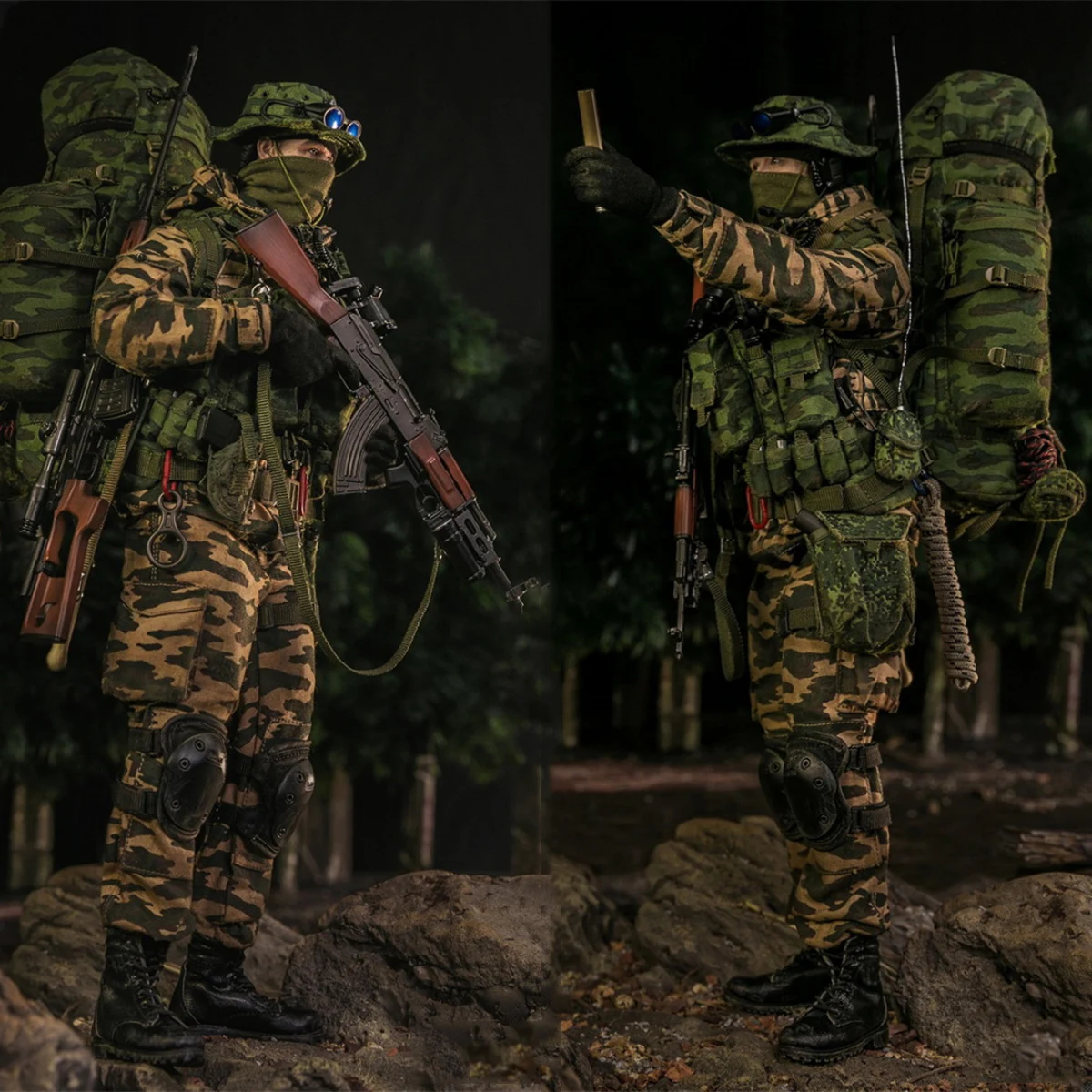 DAMTOYS 78083 1/6 Armed Forces of the Russian Federation Mountainous Mobile Infantry Full Set 12” Action Figure Model Toys