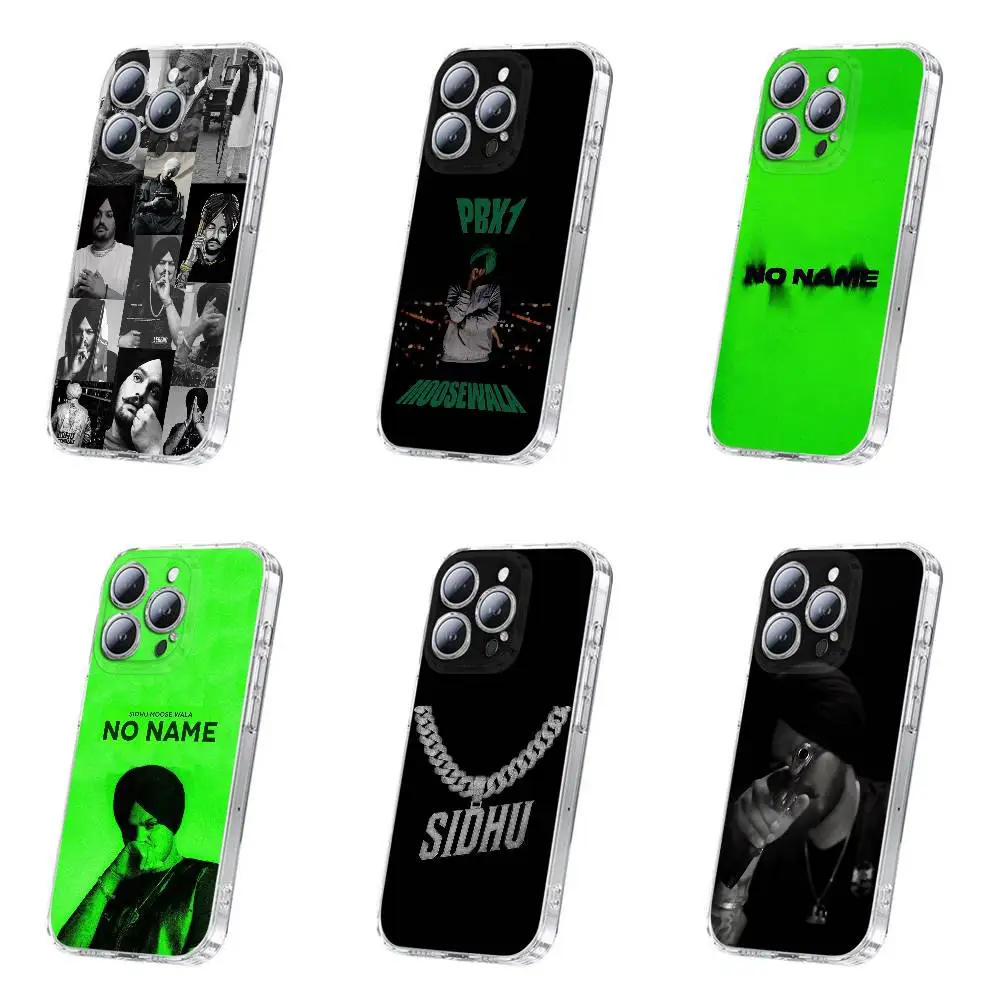 حافظة هاتف S-Sidhu Moose Wala بدون اسم FBX 1 لهاتف iPhone 17,16,15,14,13,12,11,Plus,Pro,Max,Plus,E,Air,Mini Transparent #1