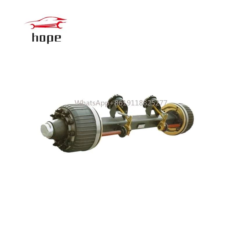 

Factory Supply FUWA German BPW Spoke Axle Trailer Axle New 8t to 20t Semi-Trailer Axles Made of Steel