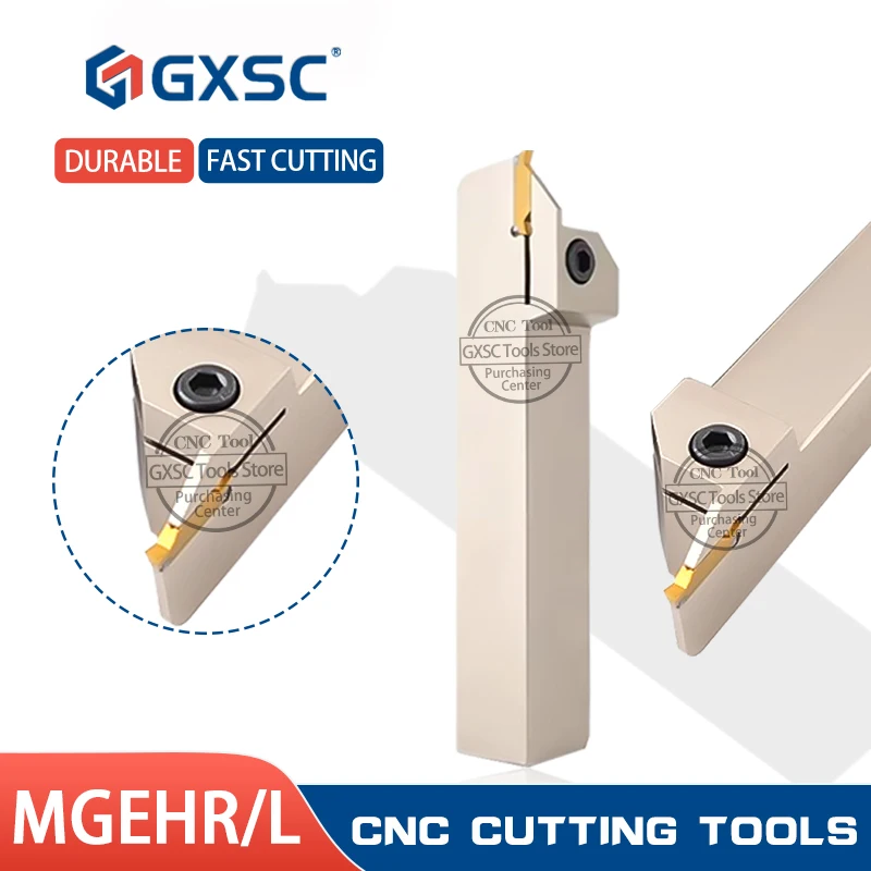 

MGEHR1212J-1.5D24 MGEHL2525-3 Slotted Tool Holder CNC Lathe MGEHR/L Series White Tool Rod Used For MGMN MGGN MRMN Grooving Blade