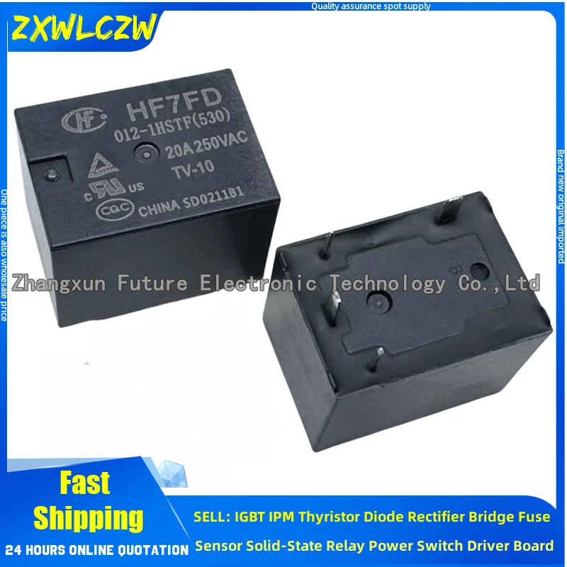 5Pcs/Lot Relay Hf7F… - image