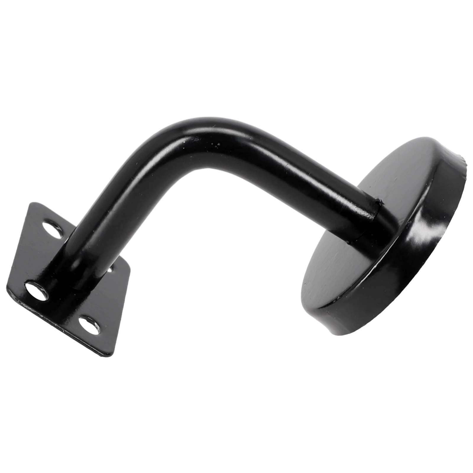 Stair Brackets Stair Handrail Brackets Stair Brackets Sturdy Black Wall Mount Bracket for Stair Handrails and Balustrades