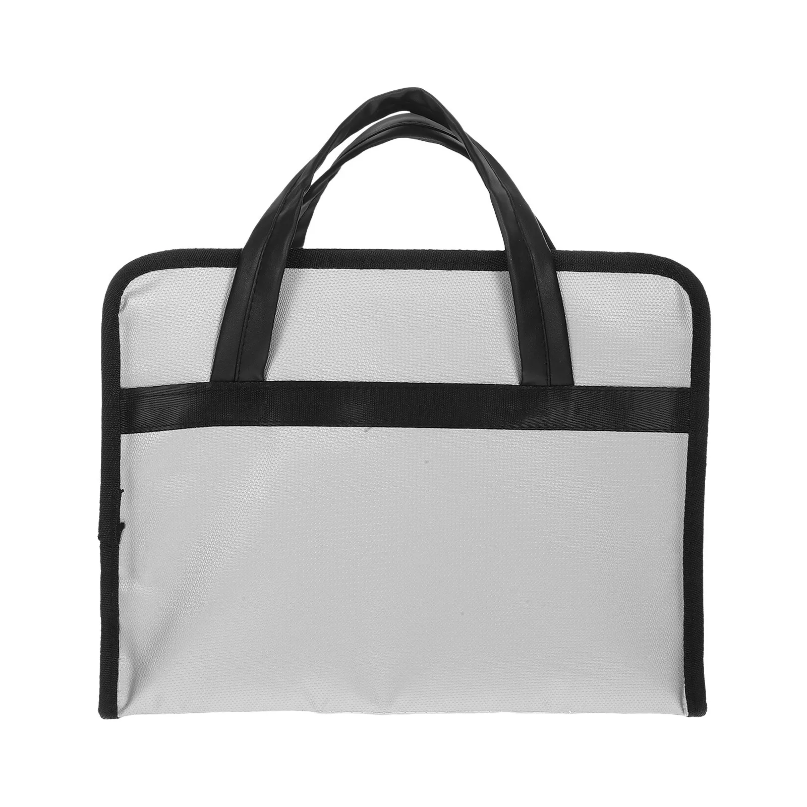 

Fireproof Travel Document Briefcase Portable Business Organizer Seal Bag Handheld Office Document Carrier Meeting Laptop Storage