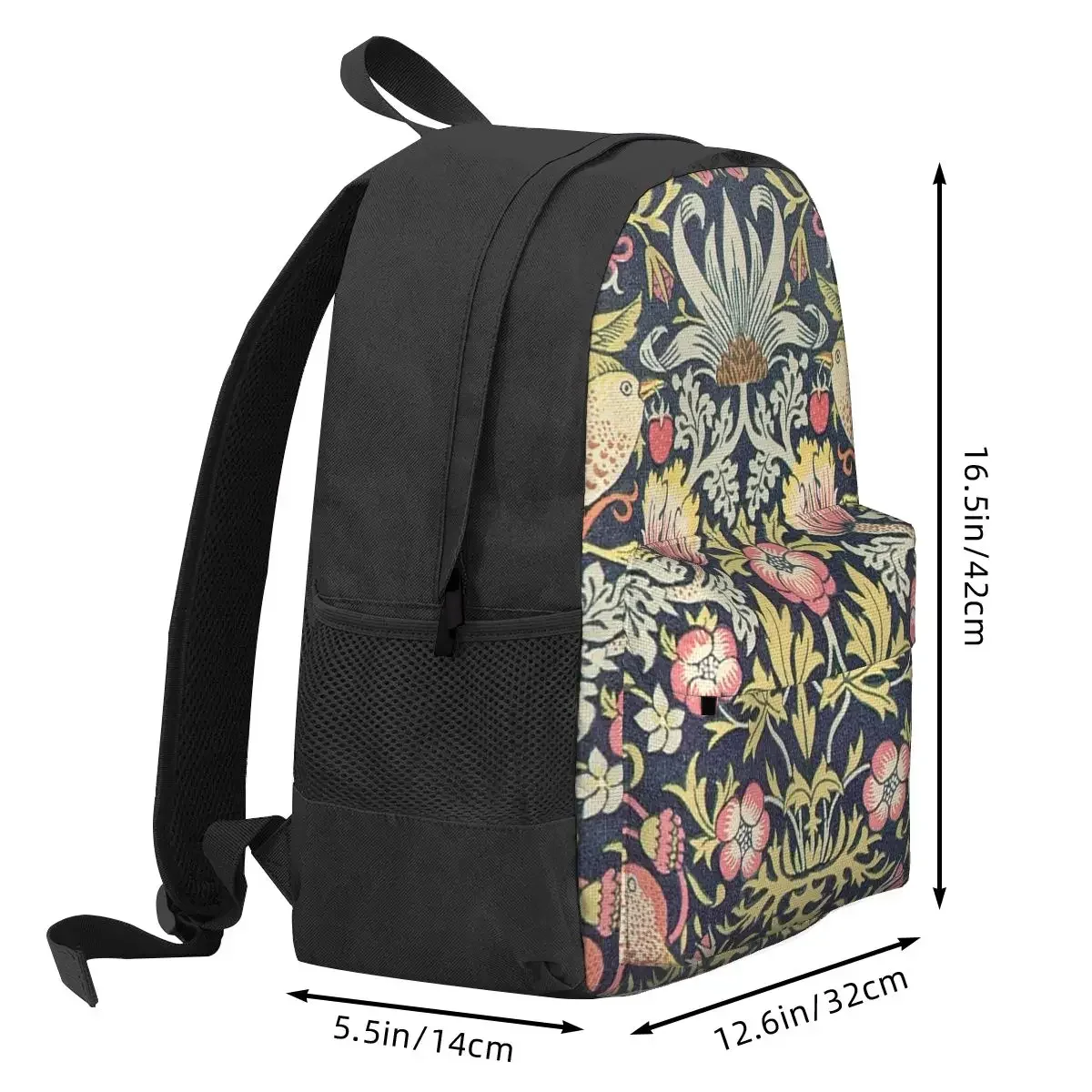 William Morris Backpacks Boys Girls Bookbag Students School Bags Cartoon Kids Rucksack Laptop Rucksack Shoulder Bag