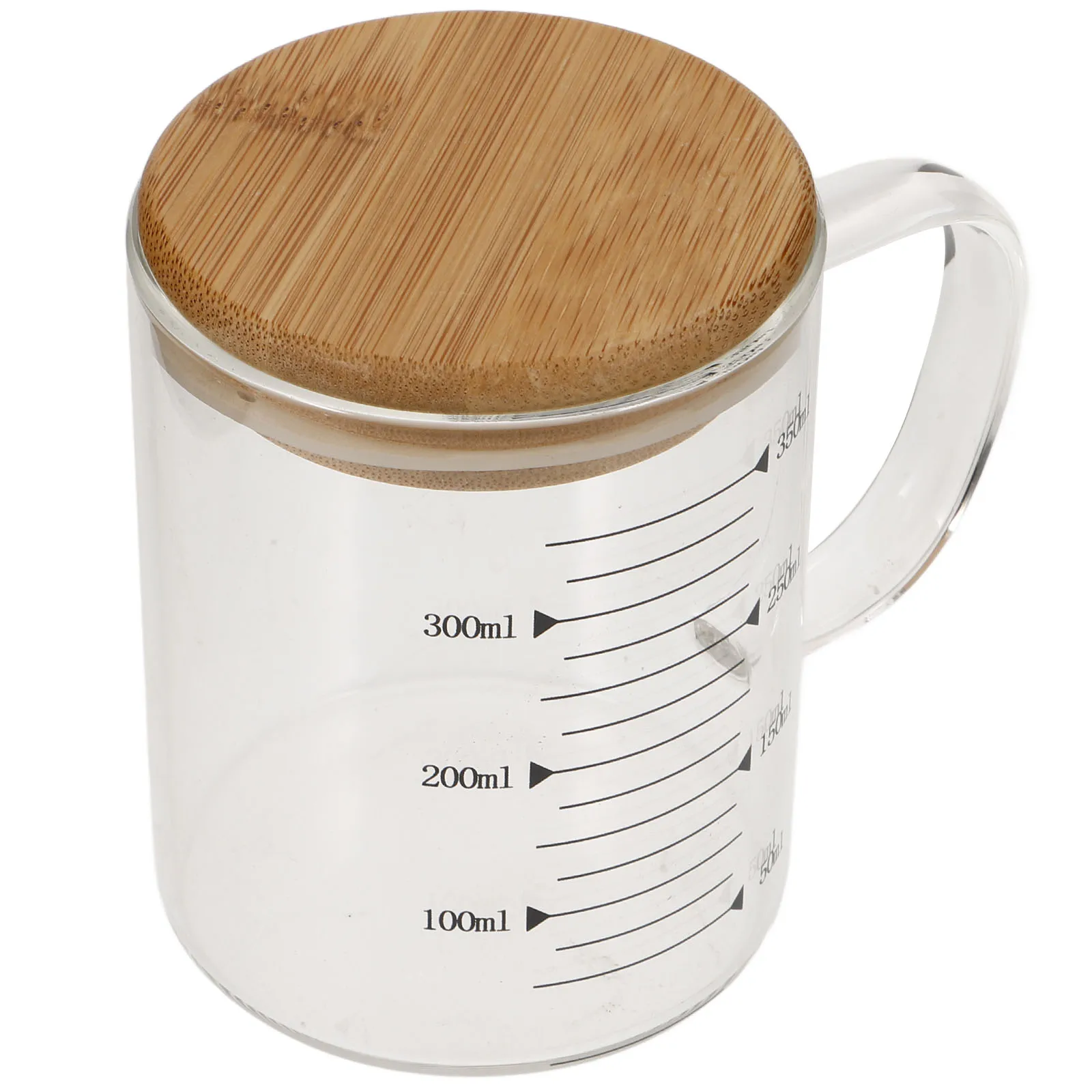 

Large Capacity Glass Measuring Cup Milk Coffee Cup Clear Graduated Kitchen Glassware for Home Baking Brewing Serving