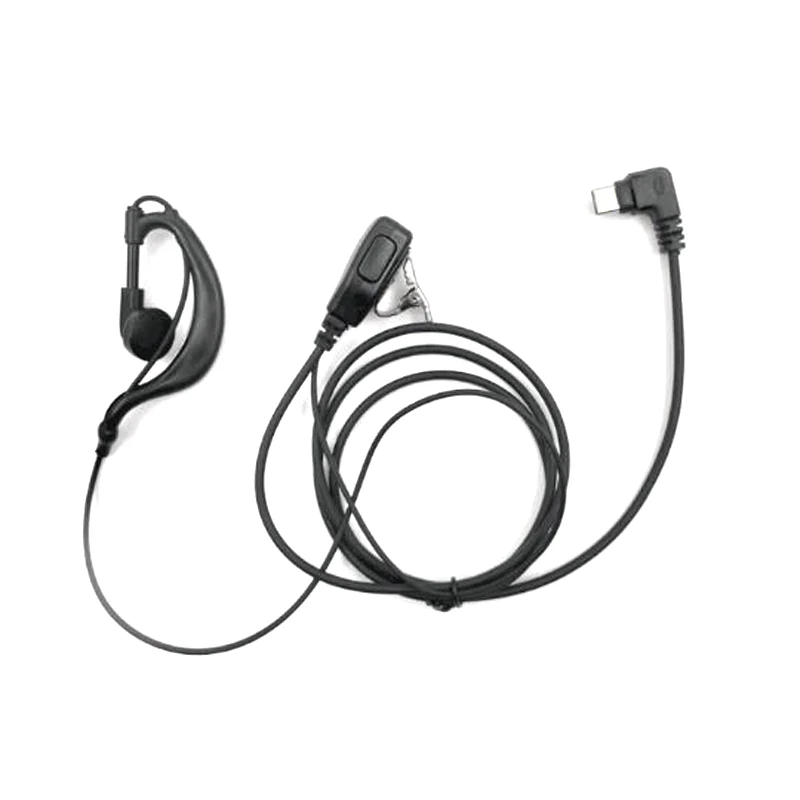 ANYSECU Type-C Plug Headset For ANYSECU 4G-G6 W8 HD777A UNIWA F80S Or W8PRO K300 4G Network Radio Earpiece