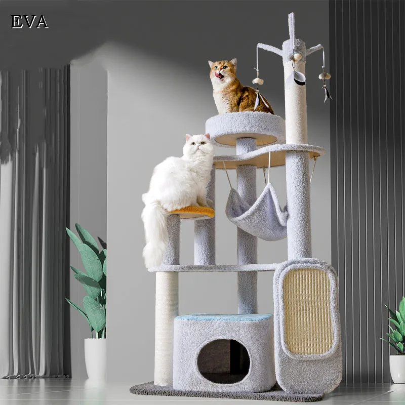 

Cat Toy Scratching Climbing Tree Cat Jumping Toy Ladder Climbing Frame Cat Furniture Indoor Scratch Tree Sturdy Accessories