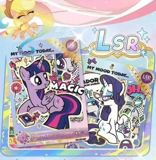 KAYOU Genuine My Little Pony Card 40th Anniversary Limited Friendship Eternal Card Rare SC Cards SGR Toy Gift Princess Card