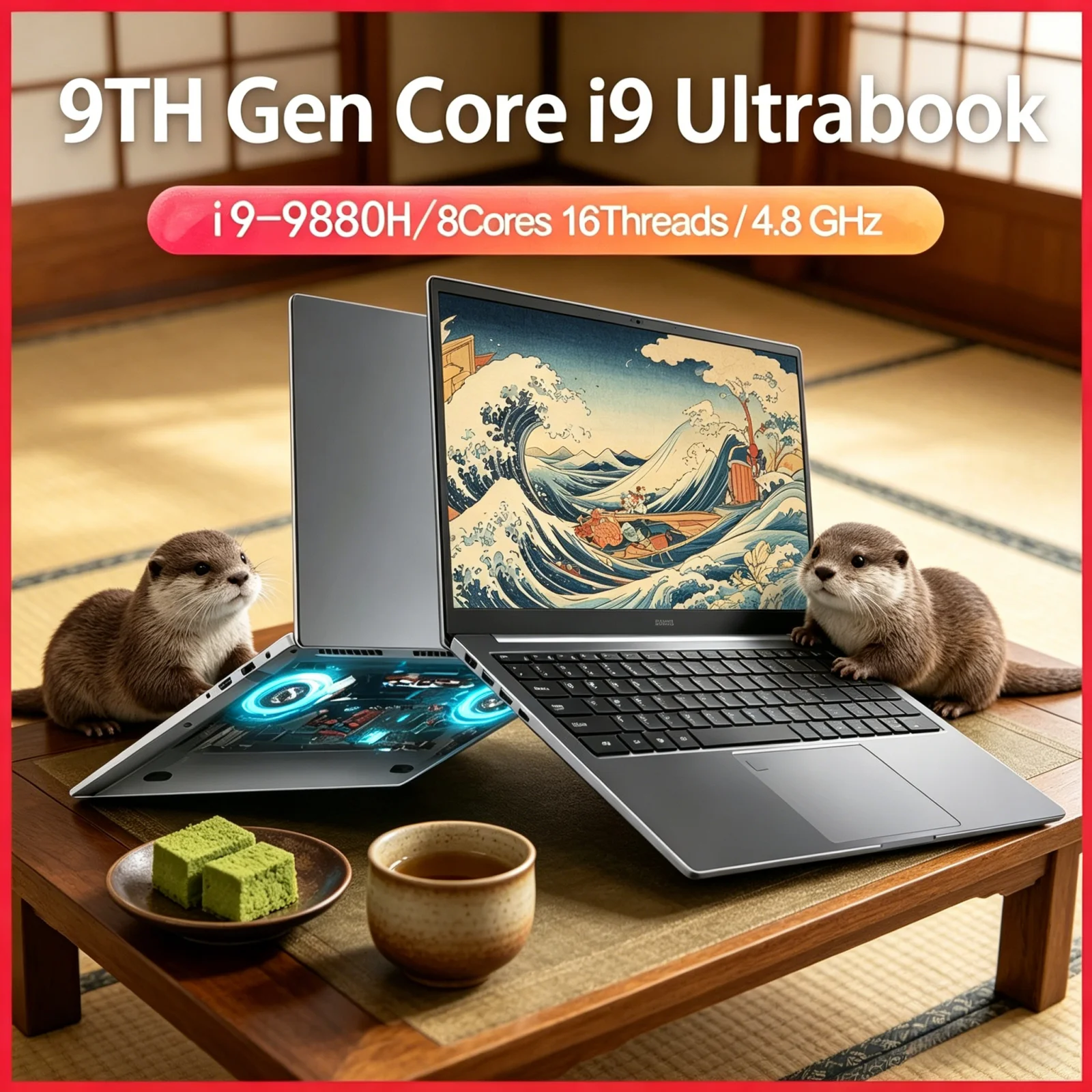 2026 New 15.6 Inch Notebook Intel i9-12900H/i9-10885H Windows 11 Pro 2DDR4 2M.2 SSD WIFI5 BT Fingerprint Lock