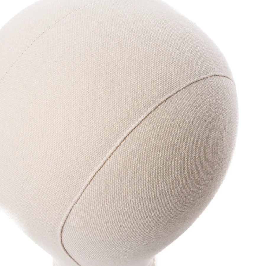 قماش شعر مستعار رئيس شعر مستعار حامل 21-25 بوصة المعرضة رئيس لتصفيف الشعر عرض صنع حامل شعر مستعار مع رئيس شعر مستعار يدعم حامل