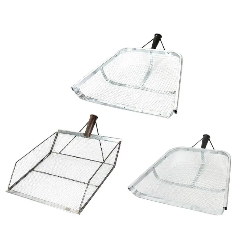 

Soil Sifter Agricultural Filter Mesh Filter Sieve Tool Garden Sieve Soil Shovel Portable For Kernels Gravels Planting Rocks Sand