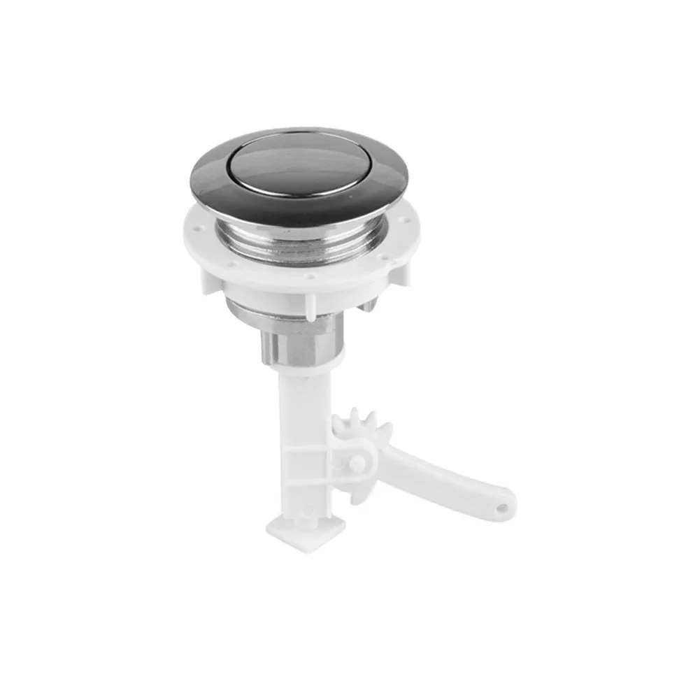 Toilet Tank Button 38mm ABS Bathroom Toilet Push Single Flush Button Water Tank Button For Toilet Seat In Home