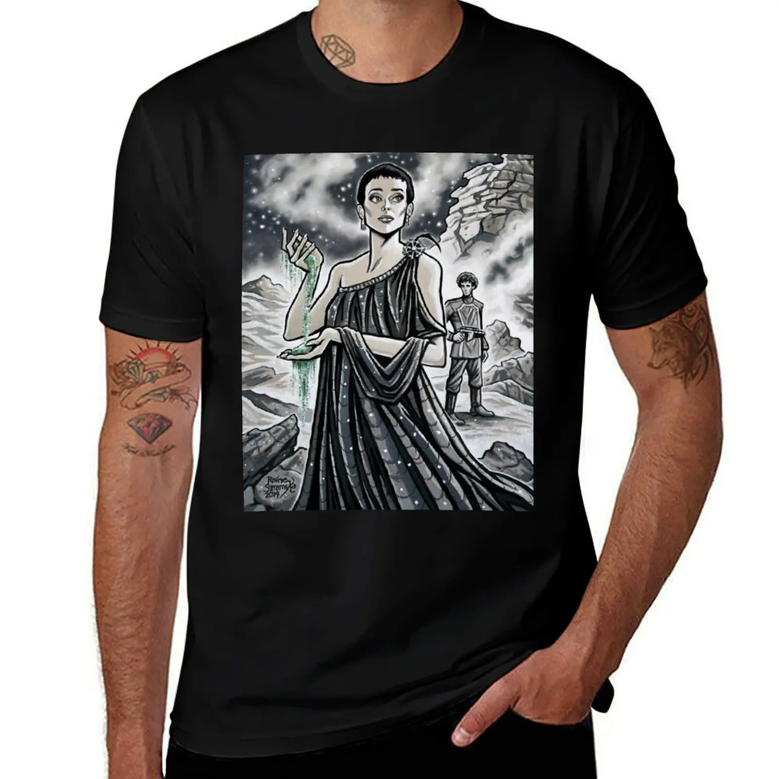 

Servalan (Sand) T-Shirt korean fashion tees funny meme t-shirts anime t shirts mens graphic t-shirts hip hop