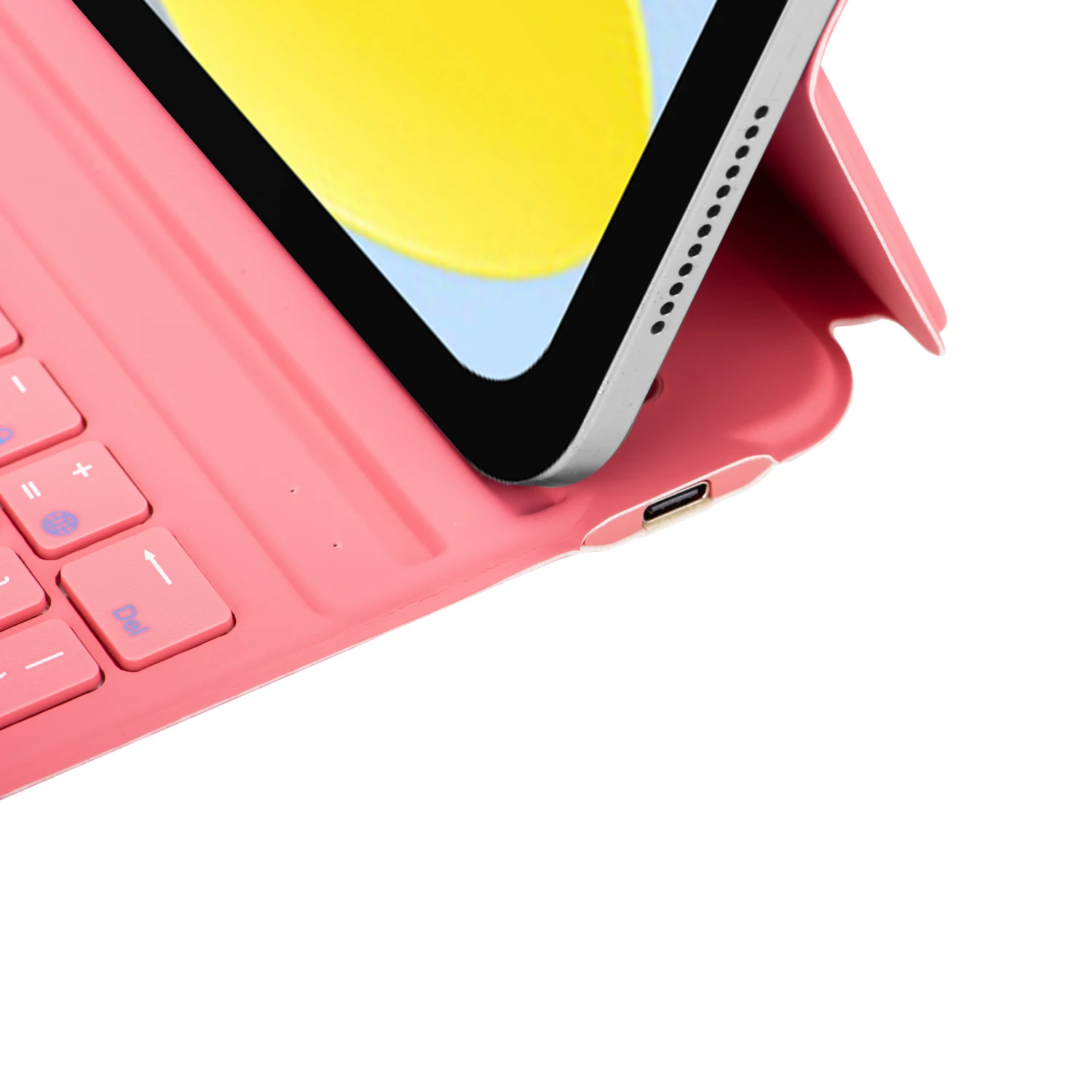 Smart Folio Case With Keyboard For iPad 10th Gen 2022,For iPad A16 2025,Portable Lightweight Keyboard Cover With Pencil Holder