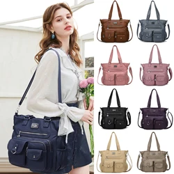 Hobo Handbags for Women Vegan Leather Crossbody Shoulder Bag Purse Large Tote Bag Top-handle Handbag Satchel Pack