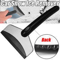 1/2Pcs Car Snow Shovel Winter Windshield Defrosting Ice Scraper Tool Stainless Steel Car Windshield Snow Remover Car Accessories