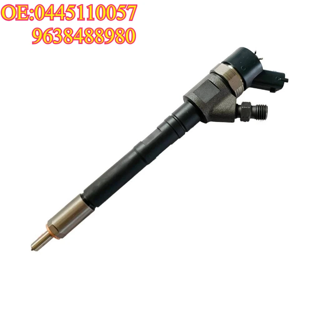High Quality New For 0445110057 9638488980 Diesel Fuel Injector For Citroen C4 C5 C8 Peugeot 308 508 806 807 Suzuki 2.0 HDi