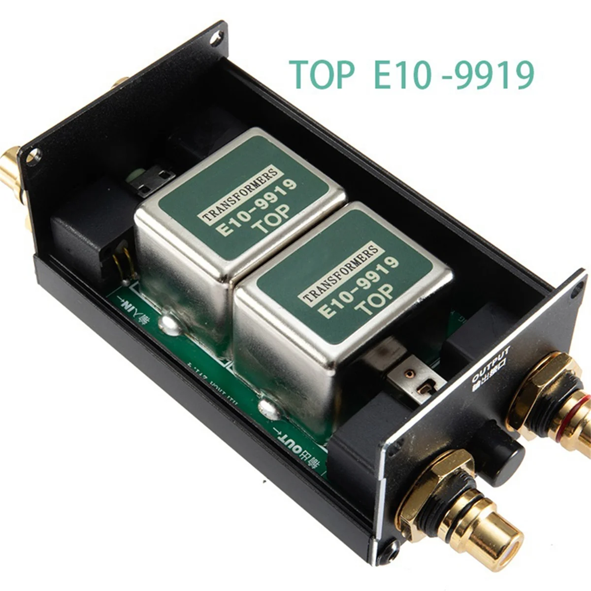 Audio Isolator Ground Loop  Isolator Noise Filter RCA Noise Isolator  Signal Reducer