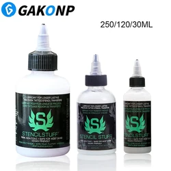 30/120/250ML Professionele Tattoo Stencil Magic Gel Thermische Copier Gel Transfer Stuff Oplossing Crème Tattoo accessoires