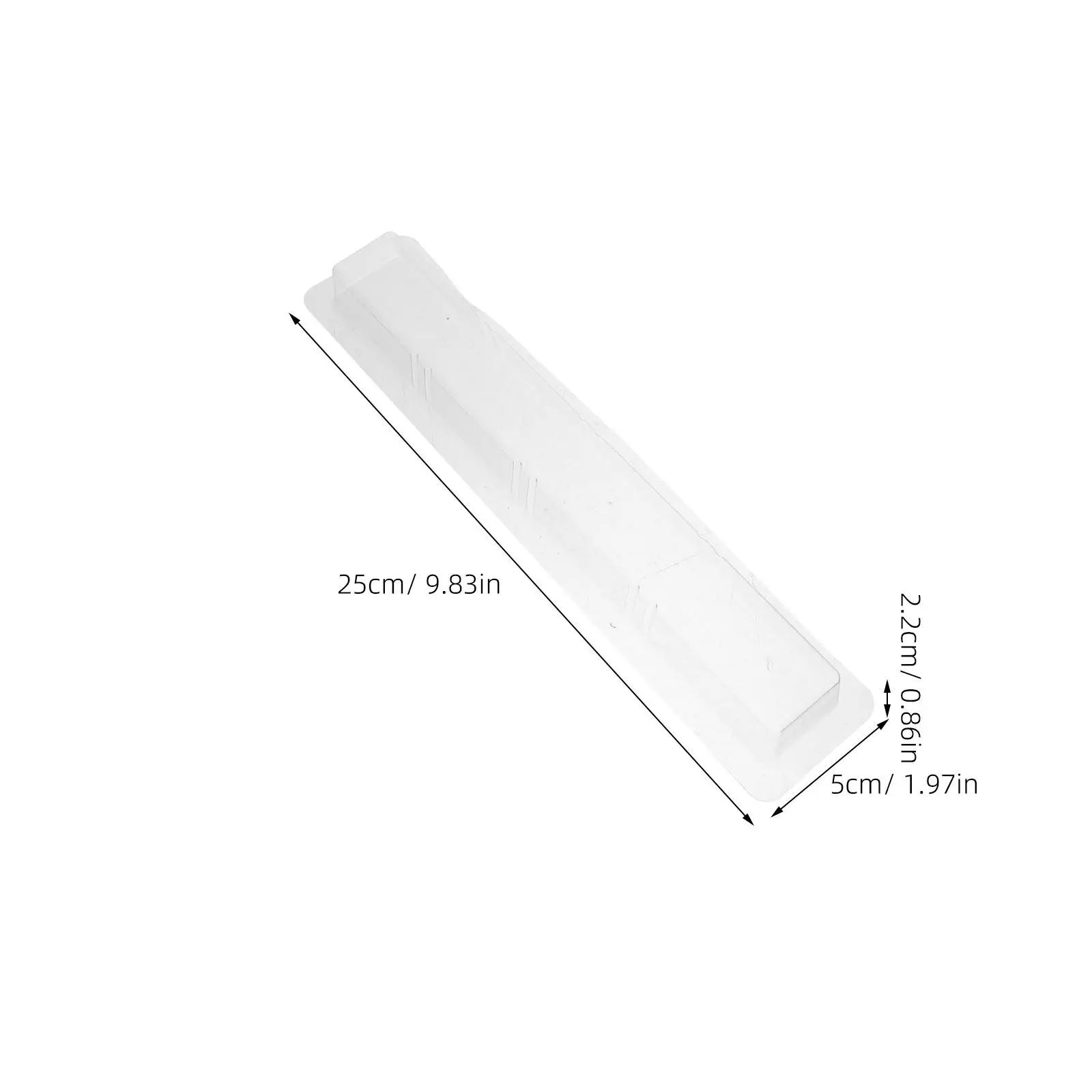 20Pcs Wall Clock Hands Safety Cover Transparent PVC Protective Box for Pointer Dust Water Resistant Quartz Clock Parts