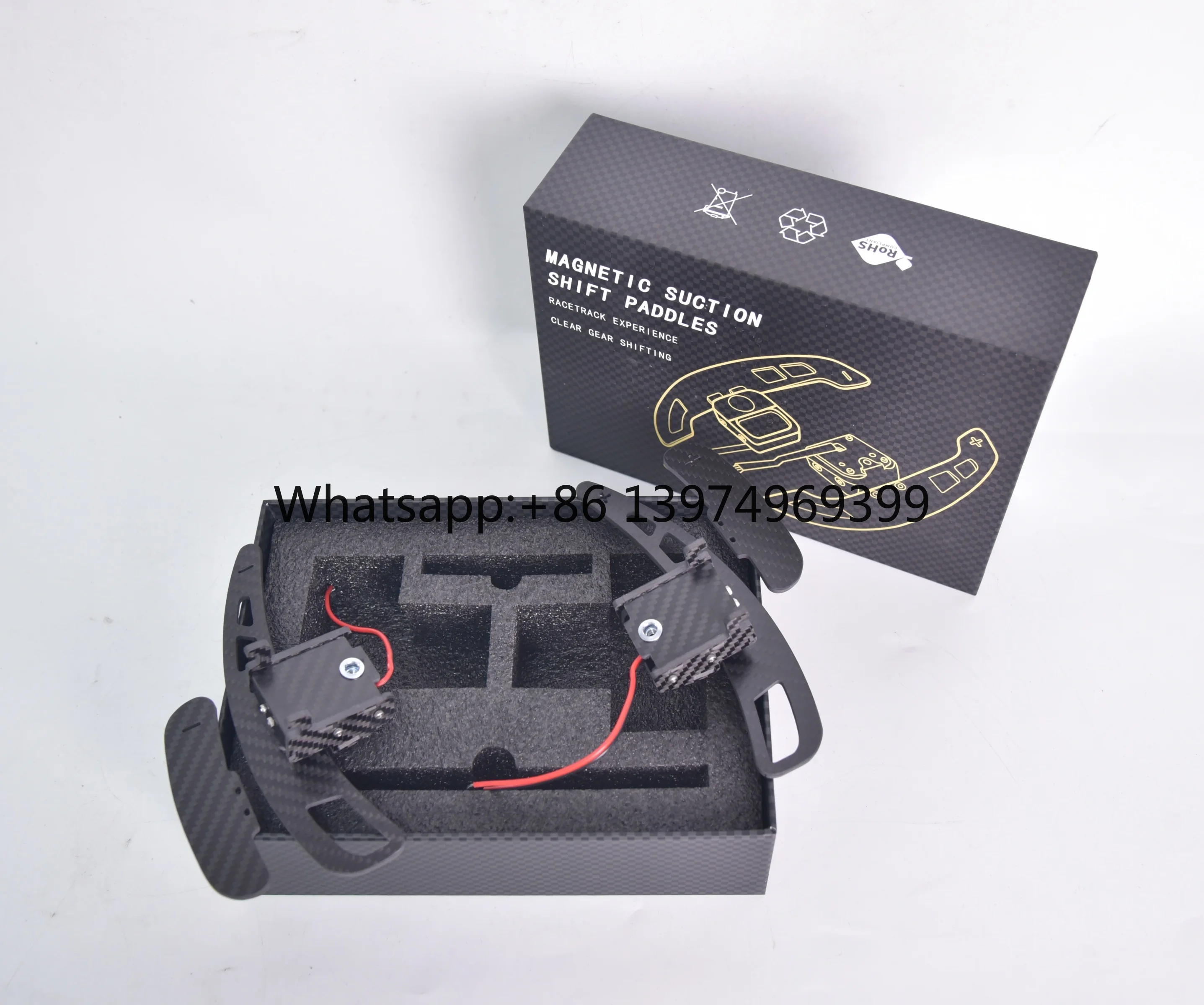 Newly Upgraded Carbon Fiber Magnetic Shift Paddles Enhance Driving Experience Suitable for Audi TT
