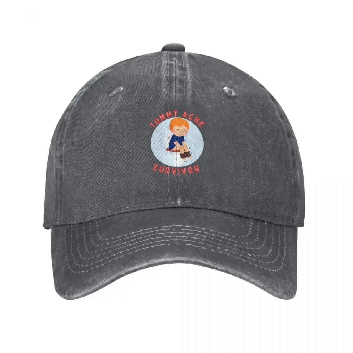 

Tummy Ache Survivor Tummy Ache Survivor Trends Tummy relief Stomach Ache Pain Baseball Cap funny hat Girl'S Hats Men's