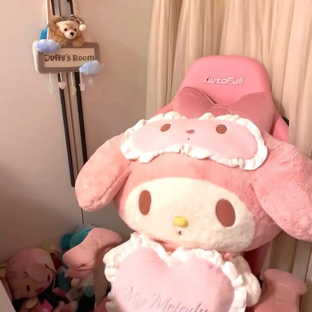 Kawai Love Kuromi My Melody Doll Knuffels Schattige kinderen Kussenpoppen om verjaardagscadeaus voor meisjes te sturen