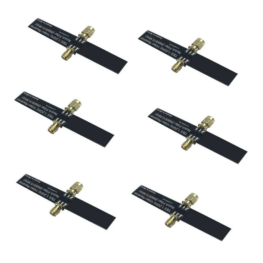 MALL 6pcs Filter (868/915 Mhz) Tbs 1.2Ghz for 1.3G Picture Transmission Vrx Filter