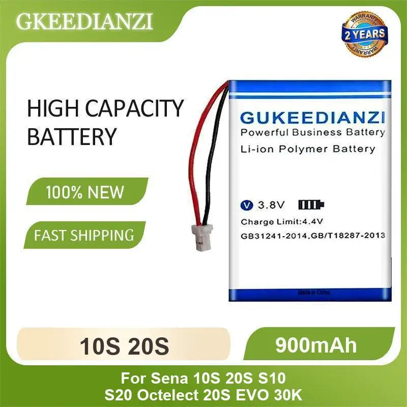 

Battery For Sena 10S 20S/20S EVO 10C 20S 30S 30K