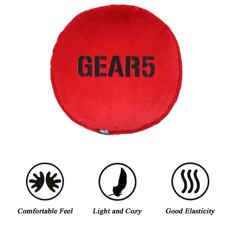 1pc Official One Piece Anime Round/Square Pillow, Luffy Gear 5 Soft Cushion, Sofa Bed Pillow, Home Sofa Office Collection Gift view 5