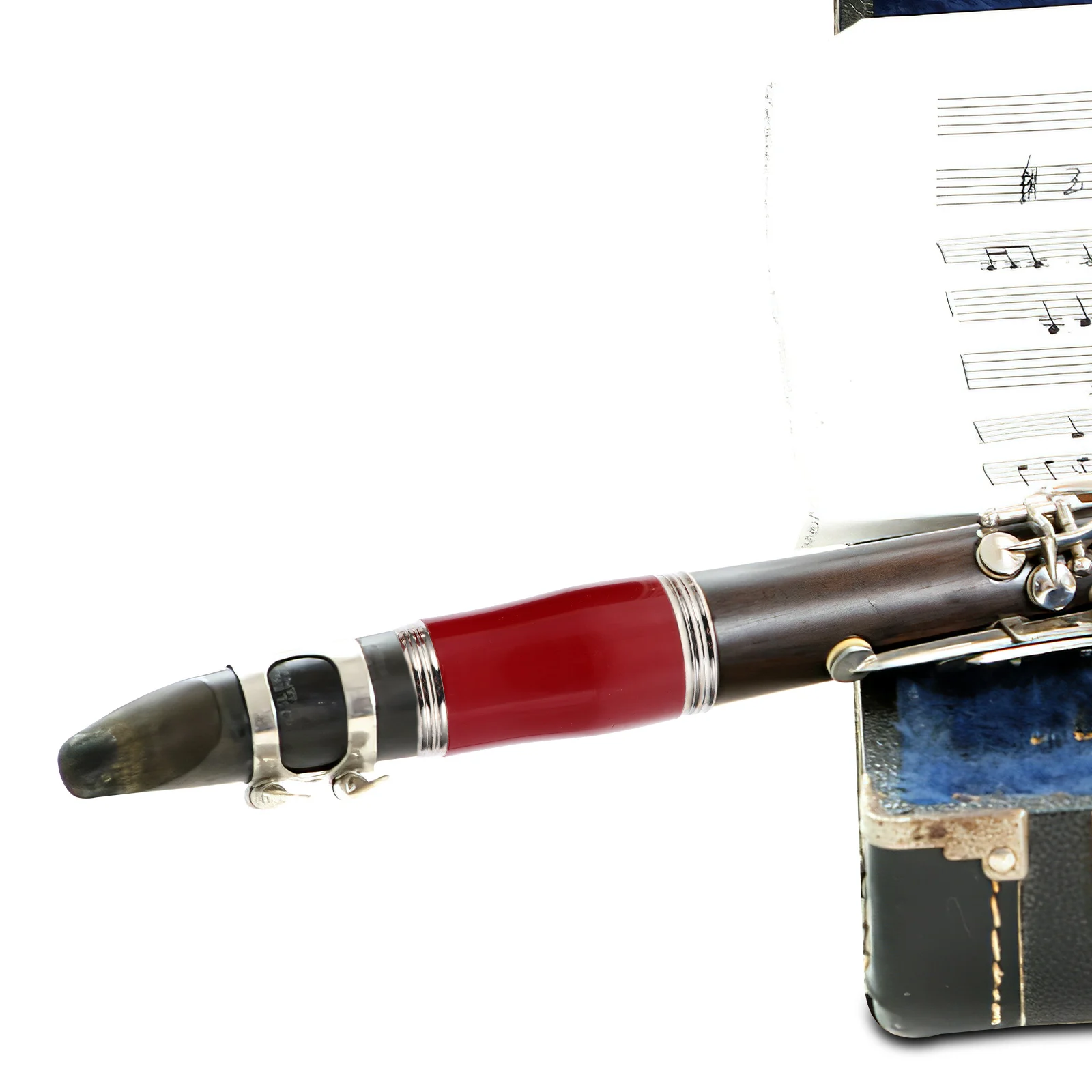 

Clarinet Pitch Tube Replacement Durable ABS Smooth Surface Compact Size Sound Tuning Pipe Musical Instrument Accessories Long