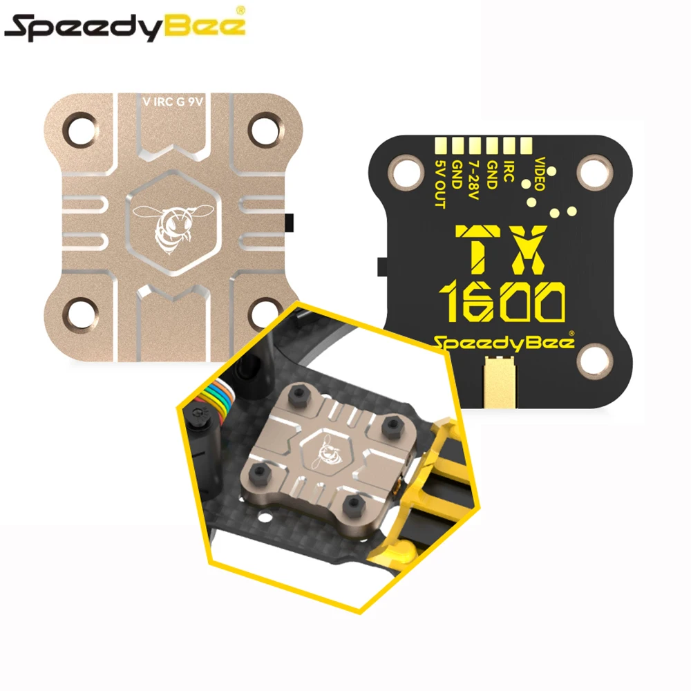 جهاز إرسال الفيديو SpeedyBee TX ULTRA 5.8 جيجا هرتز 48 قناة 1.6 وات VTX