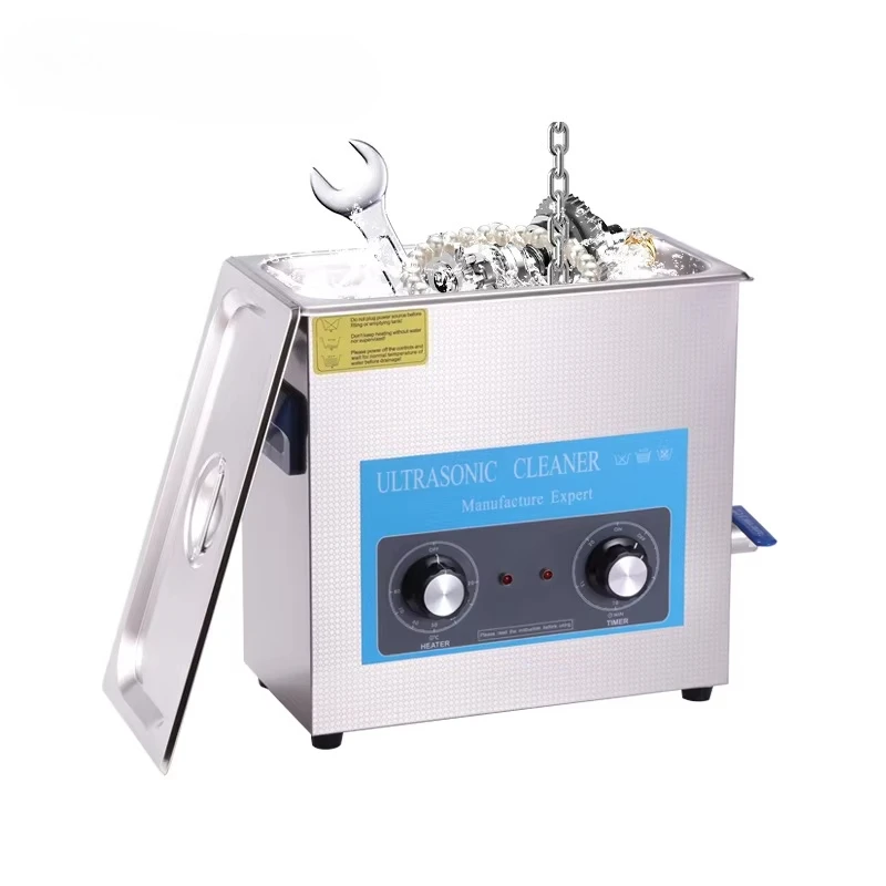 آلة التنظيف بالموجات فوق الصوتية المحمولة المدمجة ذات السجل الواحد 40 كيلو هرتز، مزيل شحوم الوقود الكهربائي، منظفات بالموجات فوق الصوتية الصناعية الهادئة