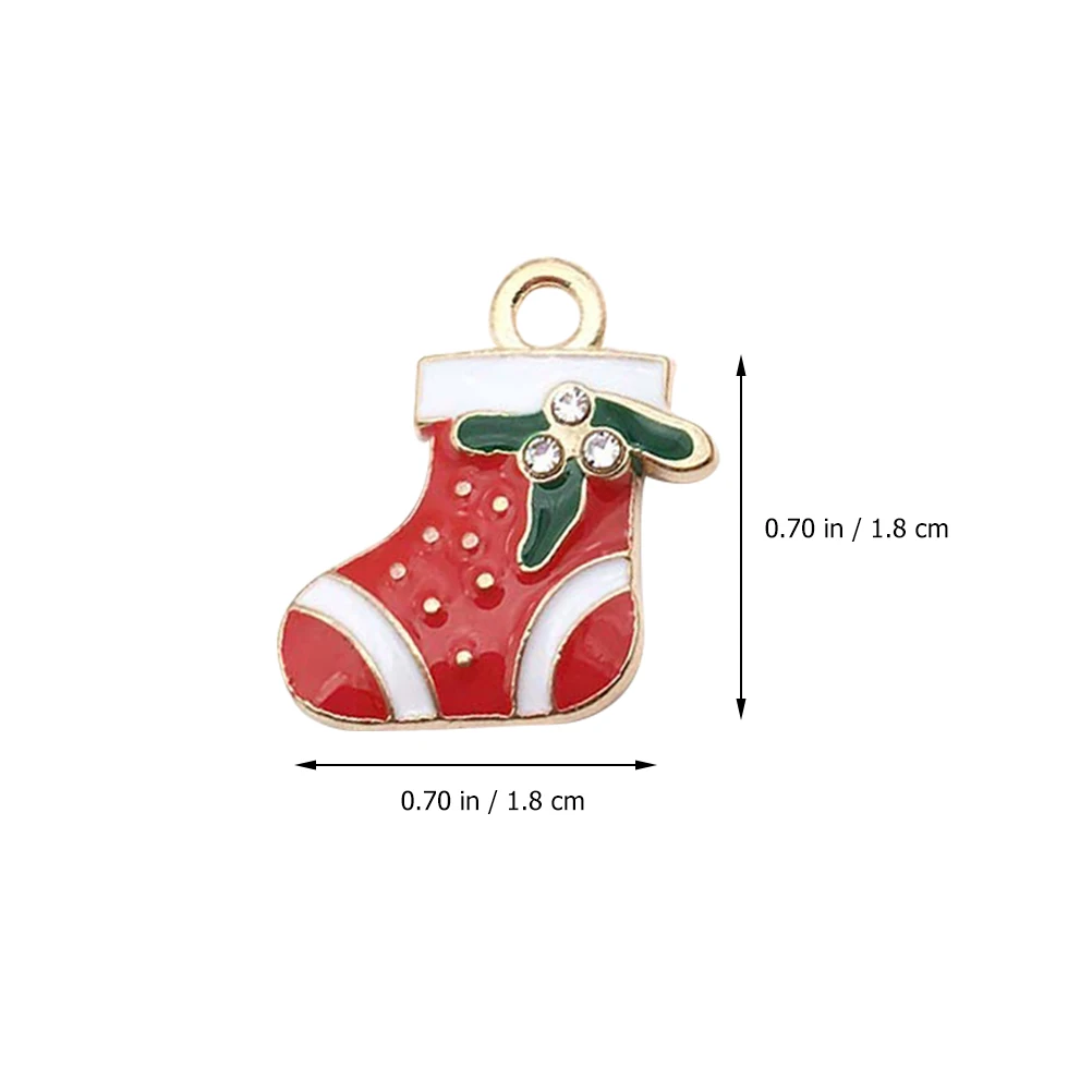 

24 Pcs Alloy Pendants Christmas Theme Vintage naments for DIY Jewelry Making Necklace Bracelet Keychain Accessories