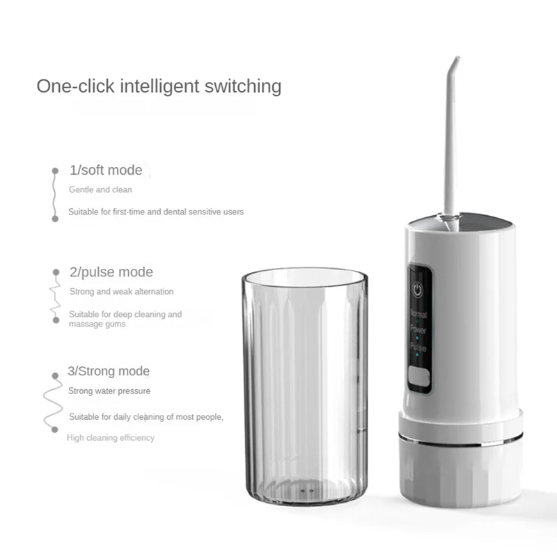 

A94E-Электрический ирригатор для воды, беспроводной, 200 мл, перезаряжаемый ирригатор для полости рта для чистки зубов, портативные инструменты для чистки зубов