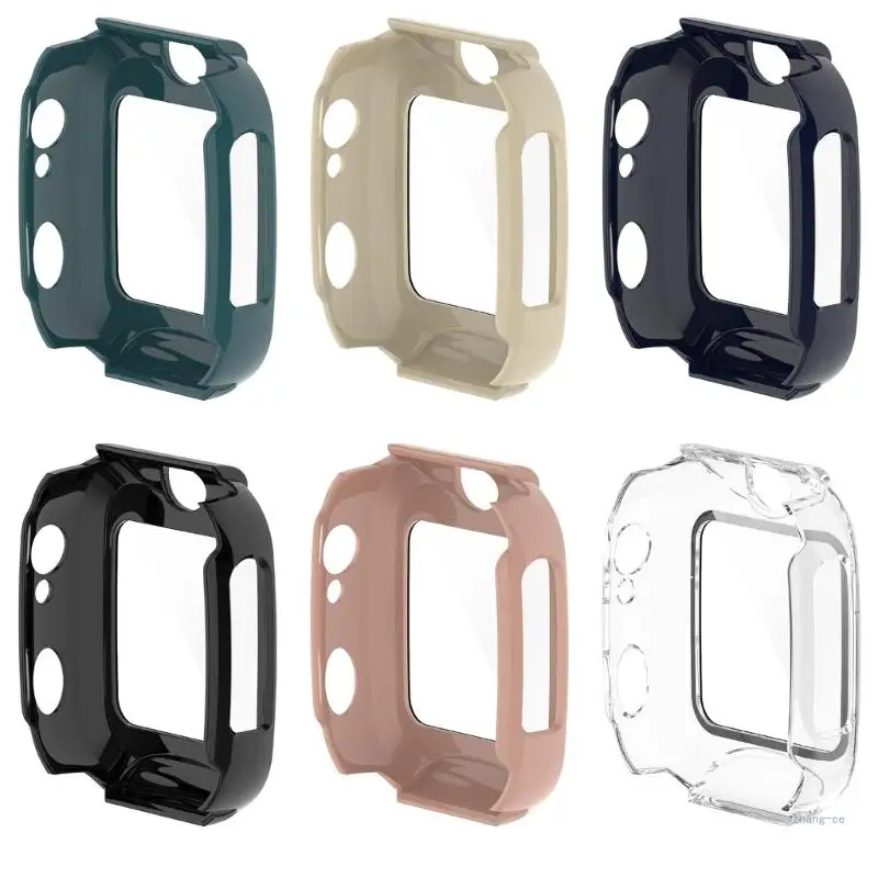 M5TD Protective for CASE + Screen Protector Compatible for Xplora XGO2 Cover With Tempered-Glass Film Smart-Watch PC Hard for