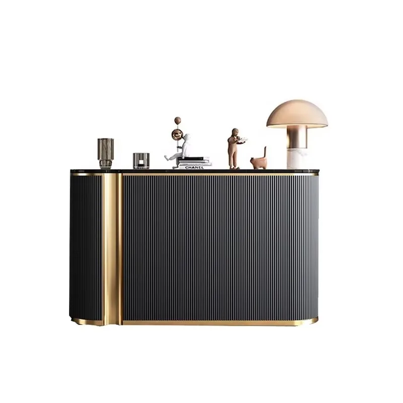 

Quality home furniture Modern TV cabinet Console lamp Luxury sideboard Entrance table Gold