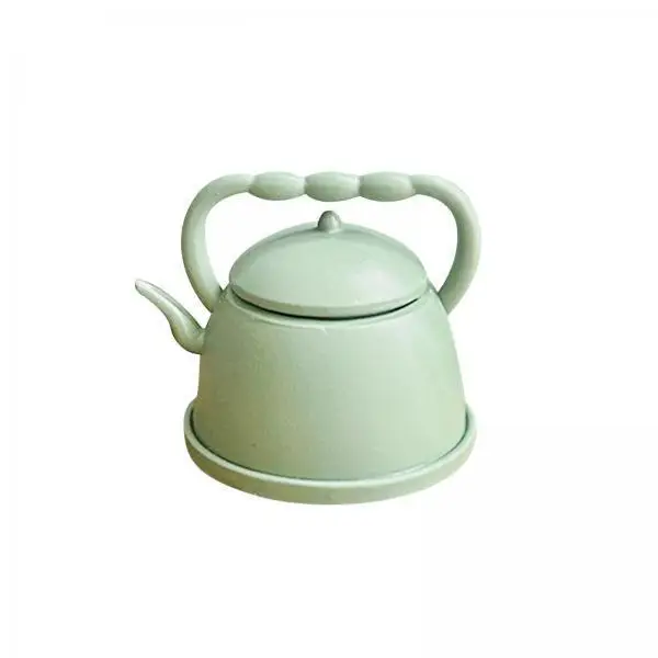 

1 12 Dollhouse Miniature Tea Pot Alloy Tableware Furniture Set Decor for Dolls House Dining Room Kitchen Pretend Play Scene
